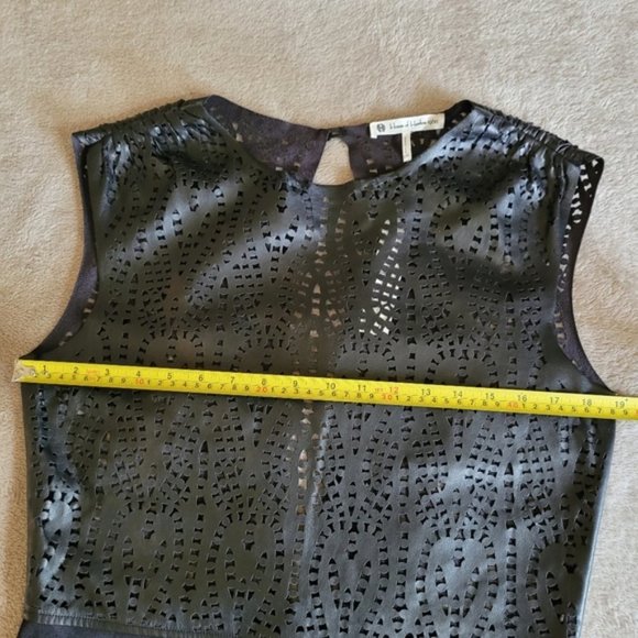 House of Harlow 1960 pleather cutout dress size large - Picture 12 of 16